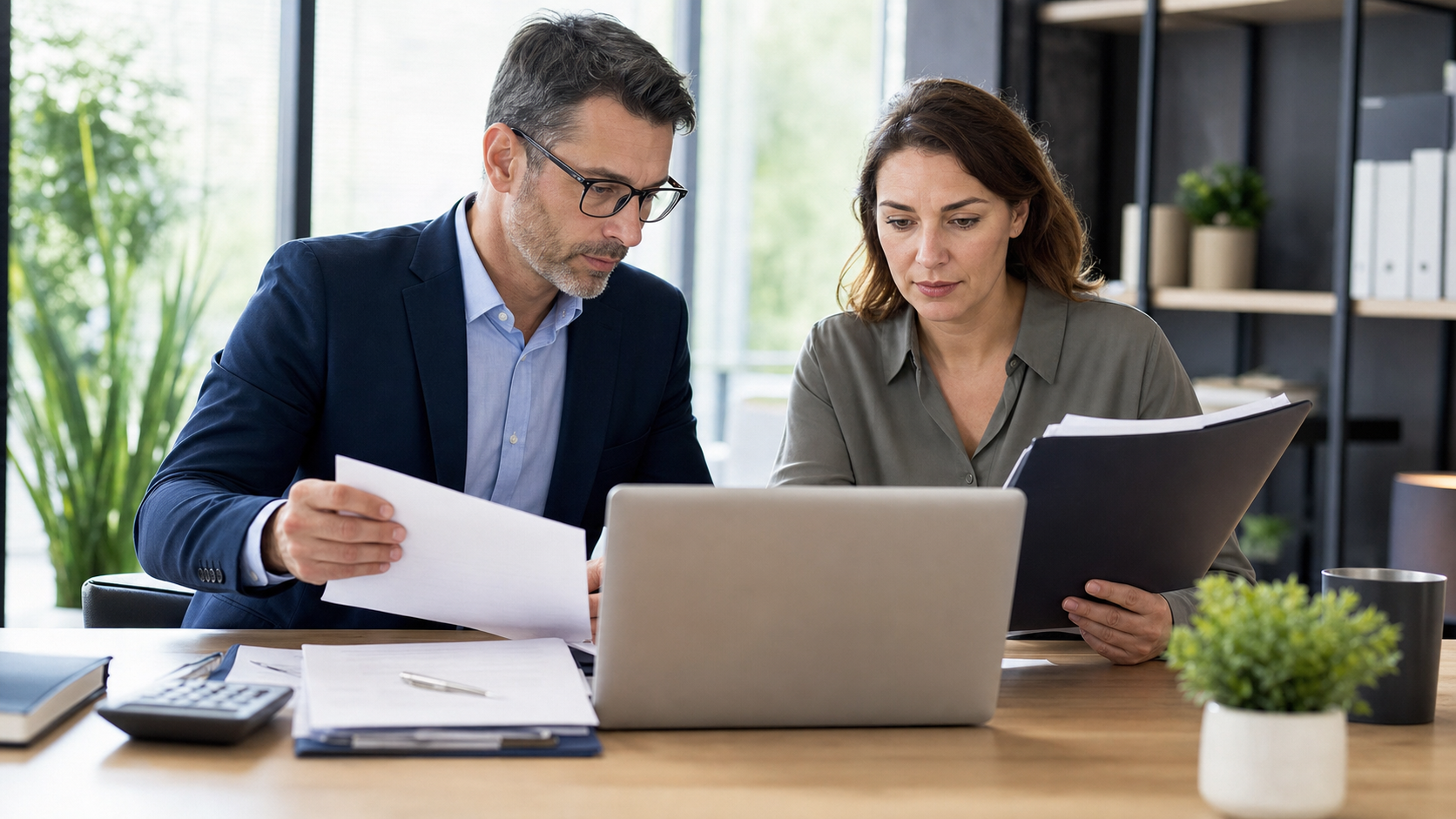 Financieel verantwoordelijke controleert een betaling op een g-rekening